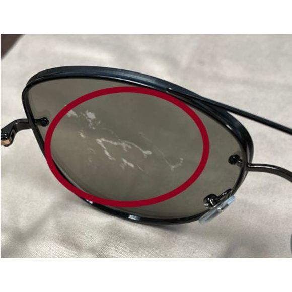 Bulgari BV6086B 239/6G Black Aviator Rimless Sunglasses - Picture 2 of 6